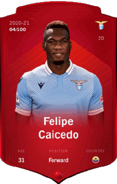 Multimedia Videospiele F I F A - Karten Spieler Ecuador Felipe Caicedo 