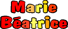 First Names FEMININE - France M Composed Marie Béatrice 