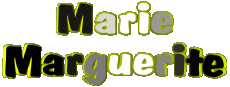 Prénoms FEMININ - France M Composé Marie Marguerite 
