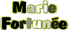 First Names FEMININE - France M Composed Marie Fortunée 