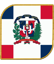Fahnen Amerika Dominikanische Republik Platz 