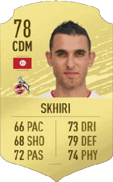 Multimedia Videogiochi F I F A - Giocatori carte Tunisia Ellyes Skhiri 