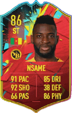 Multi Média Jeux Vidéo F I F A - Joueurs Cartes Cameroun Jean-Pierre Nsame 