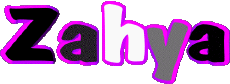 Nombre FEMENINO - Magreb Musulmán Z Zahya 
