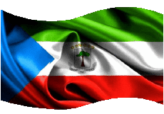 Fahnen Afrika Äquatorialguinea Rechteck 