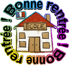 Messages French Bonne Rentrée Transparent Background 06 