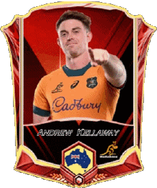 Sports Rugby - Players Australia Team 2025 Andrew Kellaway 