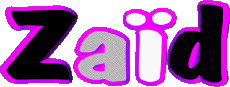 First Names MASCULINE - Maghreb Muslim Z Zaïd 