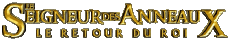 Multimedia Películas Internacional El Señor de los Anillos El Retorno del Rey Logotipo Francés 