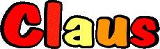 Prénoms MASCULIN - Allemagne C Claus 