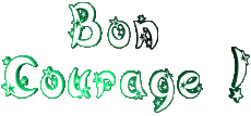Mensajes Francés Bon Courage 03 
