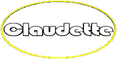 Nombre FEMENINO - Francia C Claudette 