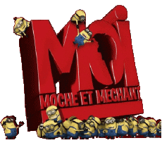 Multi Média Dessins Animés TV Cinéma Moi Moche et Méchant Logo Français 