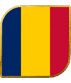 Banderas África Chad Plaza 