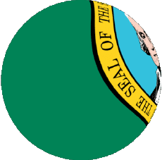 Flags America U.S.A - States Washington Sphere - Cube 