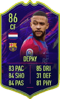 Multimedia Vídeo Juegos F I F A - Jugadores  cartas Países Bajos Memphis Depay 