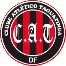 Sports Soccer Club America Logo Brazil Distrito Federal Clube Atlético Taguatinga 