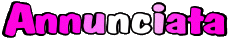 Nombre FEMENINO - Italia A Annunciata 