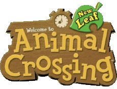 New Leaf-Multimedia Vídeo Juegos Animals Crossing Logotipo - Iconos New Leaf