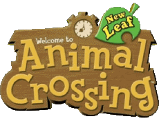 New Leaf-Multimedia Vídeo Juegos Animals Crossing Logotipo - Iconos 