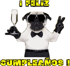 Messages Spanish Feliz Cumpleaños Animales 001 
