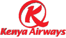 Transport Flugzeuge - Fluggesellschaft Afrika Kenia Kenya Airways 
