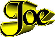 First Names MASCULINE -  UK - USA - IRL - AUS - NZ J Joe 