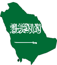 Fahnen Asien Saudi-Arabien Verschiedene 