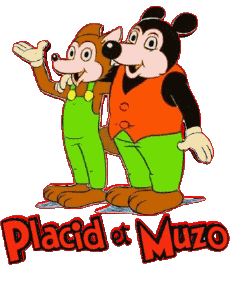 Multi Media Comic Strip Placid et Muzo 