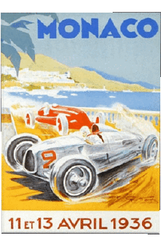 Umorismo -  Fun Poster retrò - Luoghi Monte Carlo 