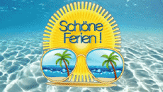 Nachrichten Deutsche Schöne Ferien Animierter Hintergrund 002 