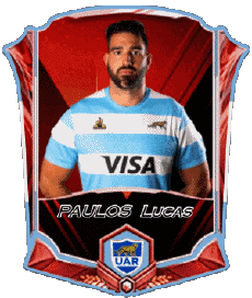 Deportes Rugby - Jugadores Argentina Equipo 2025 PAULOS Lucas 