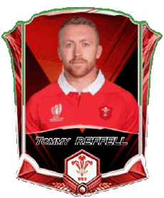 Deportes Rugby - Jugadores Gales Equipo 2025 Tommy REFFELL 