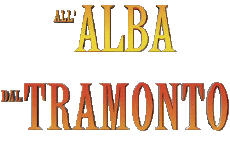 Multimedia Películas Internacional Hasta el Abierto Amanecer Logotipo Italiano 