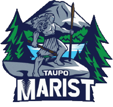 Deportes Rugby - Clubes Mundo - Logotipo Nueva Zelanda T Taupo Marist 