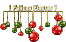 Messages Espagnol Felices Fiestas Serie 08 
