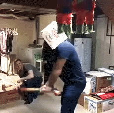 Humor -  Fun MENSCHEN Piñata Serie 01 