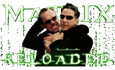 Multi Media Movies International The Matrix 02 Reloaded English Logo 