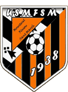 Sports FootBall Club France Logo Bretagne 35 - Ille-et-Vilaine US Montreuil Feins St Medard 