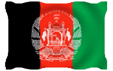 Drapeaux Asie Afghanistan Ondulation 