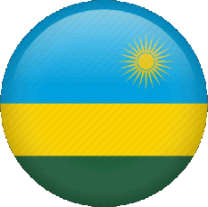Bandiere Africa Ruanda Tondo 