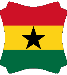Fahnen Afrika Ghana Verschiedene 