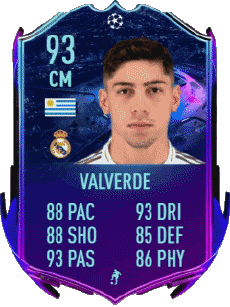 Multi Media Video Games F I F A - Card Players Uruguay Federico Valverde 