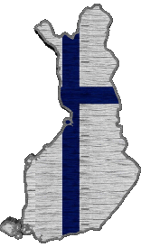 Drapeaux Europe Finlande Carte 