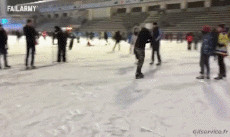 Humor -  Fun Sports Ice skates Fail 