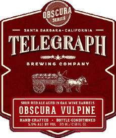 Obscura Vulpine-Boissons Bières USA Telegraph Brewing 