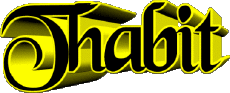 Prénoms MASCULIN - Maghreb Musulman T Thabit 