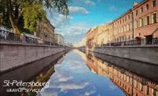 Humor -  Fun Places -TimeLapse Russie - Saint Pétersbourg 