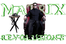 Multimedia Film Internazionale Matrix 03 Revolutions Logo Francese 