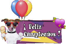 Nachrichten Spanisch Feliz Cumpleaños Animales 006 
